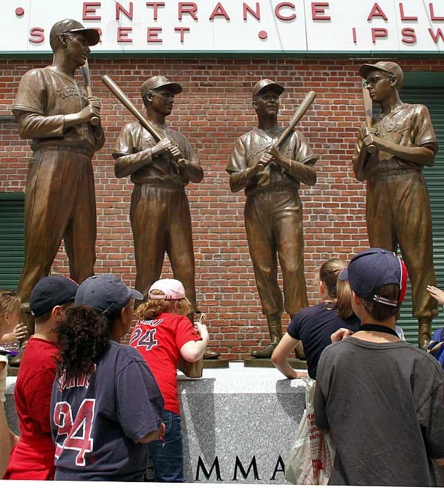 Ted Williams, Bobby Doerr, Johnny Pesky, and Dom DiMaggio